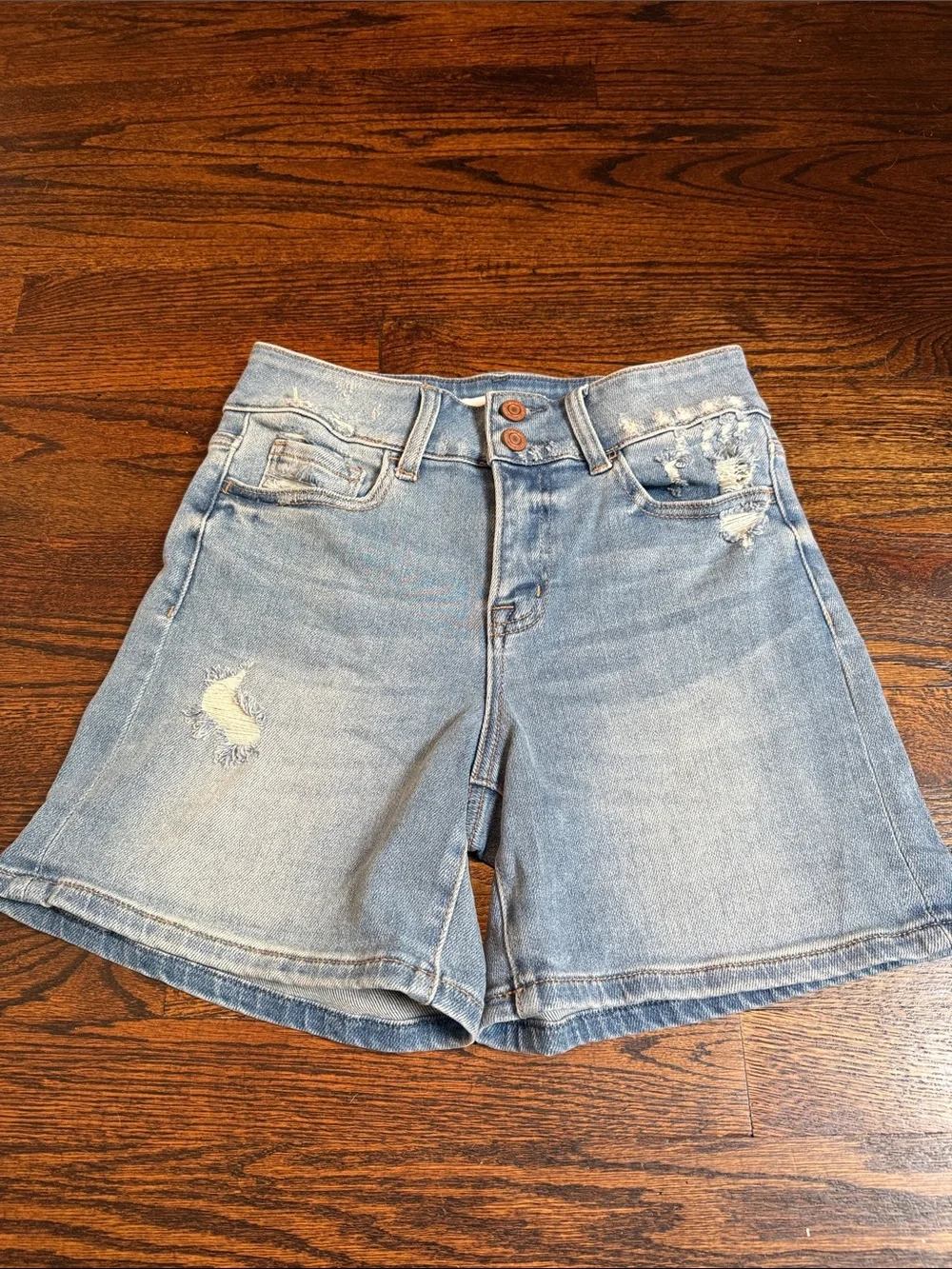 Vervet size small women Light Blue Distressed Denim Women’s Shorts